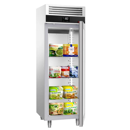 GGM Gastro Commercial Upright Freezer PREMIUM - GN 2/1 - 700L - with 1 glass door