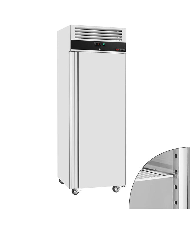 GGM Gastro Commercial Upright Freezer Stainless steel ECO - 400L - with 1 door
