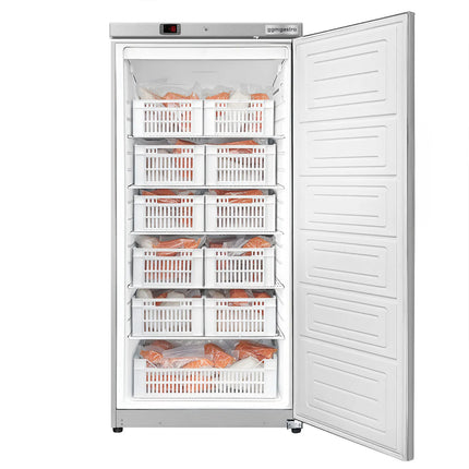 GGM Gastro Commercial Upright Freezer Stainless Steel ECO - 510L - Single Door