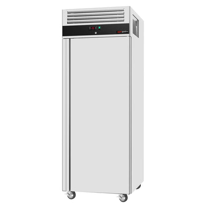 GGM Gastro Commercial Upright Freezer Stainless steel ECO - GN 2/1 - 440L - with 1 door - On castors