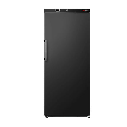 GGM Gastro Commercial Upright Fridge ECO - 293L - Single Door - Black