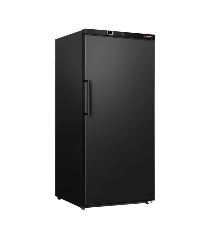 GGM Gastro Commercial Upright Fridge ECO - 510L - Single Door - Black