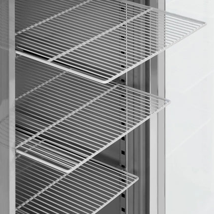 GGM Gastro Commercial Upright Fridge ECO – Stainless Steel – 1350 L – 3 Glass Doors