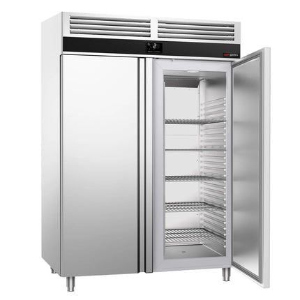 GGM Gastro Commercial  Upright Fridge PREMIUM - GN 1/1 - 1400L - with 2 doors