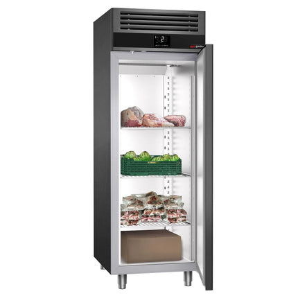 GGM Gastro Commercial Upright Fridge PREMIUM - GN 2/1 - 700L - with 1 door