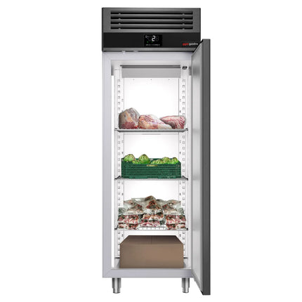 GGM Gastro Commercial Upright Fridge PREMIUM - GN 2/1 - 700L - with 1 door