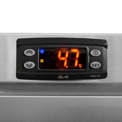 GGM Gastro Commercial Upright Fridge Stainless Steel ECO - 600L - Single Door