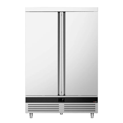 GGM Gastro Commercial Upright Fridge Stainless steel PREMIUM - 1200L - with 2 doors