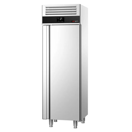 GGM Gastro Commercial Upright Fridge Stainless steel PREMIUM - 400L - with 1 door