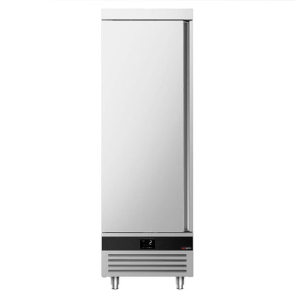 GGM Gastro Commercial Upright Fridge Stainless steel PREMIUM - 600L - with 1 door