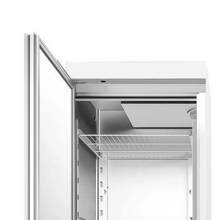 GGM Gastro Commercial Upright Fridge Stainless steel PREMIUM - 600L - with 1 door