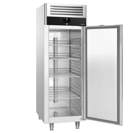 GGM Gastro Commercial Upright Fridge Stainless steel PREMIUM - GN 2/1 - 600L - with 2 door