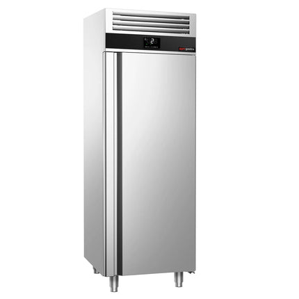 GGM Gastro Commercial Upright Fridge Stainless steel PREMIUM - GN 2/1 - 700L - with 1 door