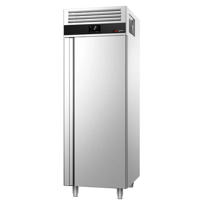 GGM Gastro Commercial Upright Fridge Stainless steel PREMIUM - GN 2/1 - 700L - with 1 door