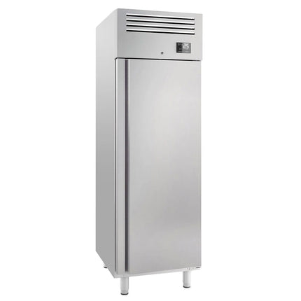 GGM Gastro Commercial Upright Fridge Stainless steel PREMIUM PLUS - GN 1/1 - 560L - with 1 door