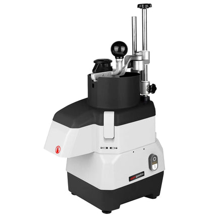 GGM Gastro Commercial Veg Prep Machine - 735W - incl. 4 Cutting/Grating Discs - Stainless Steel
