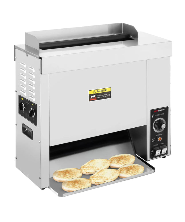 GGM Gastro Commercial Vertical Contact Toaster - 2.7kW - for Burger Buns
