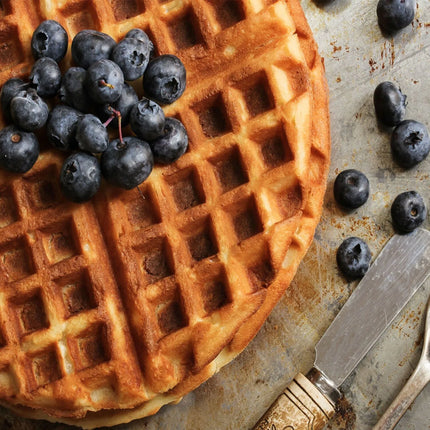 GGM Gastro Commercial Waffle Maker - Double - Manual - 2.6kW - Shape: Round - Ø 180mm - plates with Teflon coating