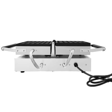 GGM Gastro Commercial Waffle Maker - Single - Manual - 1.6kW - Shape: Brussels - with 180° rotating plates
