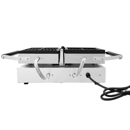GGM Gastro Commercial Waffle Maker - Single - Manual - 1.6kW - Shape: Brussels - with 180° rotating plates