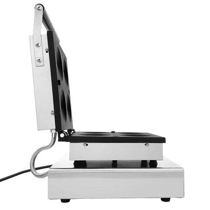 GGM Gastro Commercial Waffle Maker - Single - Manual - 1.75kW - Shape: 4 Pancakes