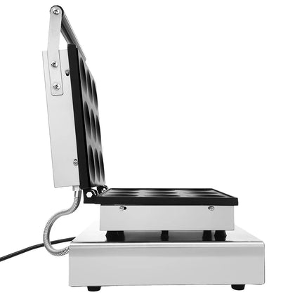 GGM Gastro Commercial Waffle Maker - Single - Manual - 1.75kW - Shape: American Pancakes