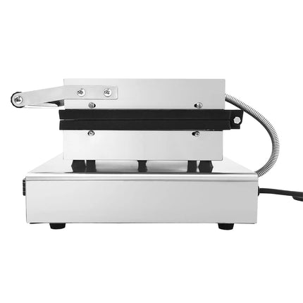 GGM Gastro Commercial Waffle Maker - Single - Manual - 1.75kW - Shape: American Pancakes