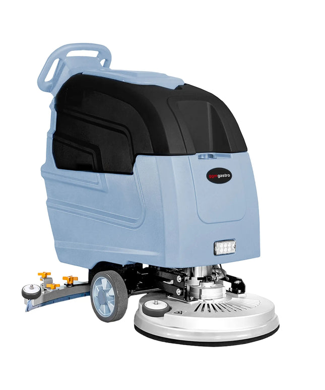 GGM Gastro Commercial Walk-Behind Scrubber Dryer - Work Rate 1850 m²/h - Scrub Width 510mm - Tanks 62L/67L - incl. charging cable