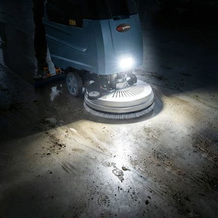 GGM Gastro Commercial Walk-Behind Scrubber Dryer - Work Rate 1850 m²/h - Scrub Width 510mm - Tanks 62L/67L - incl. charging cable