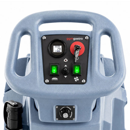 GGM Gastro Commercial Walk-Behind Scrubber Dryer - Work Rate 2650 m²/h - Scrub Width 510mm - Tanks 62L/67L - incl. charging cable