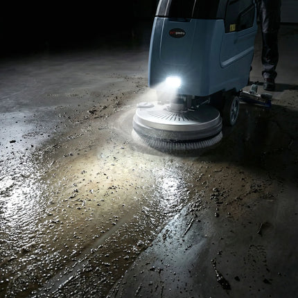 GGM Gastro Commercial Walk-Behind Scrubber Dryer - Work Rate 2650 m²/h - Scrub Width 510mm - Tanks 62L/67L - incl. charging cable