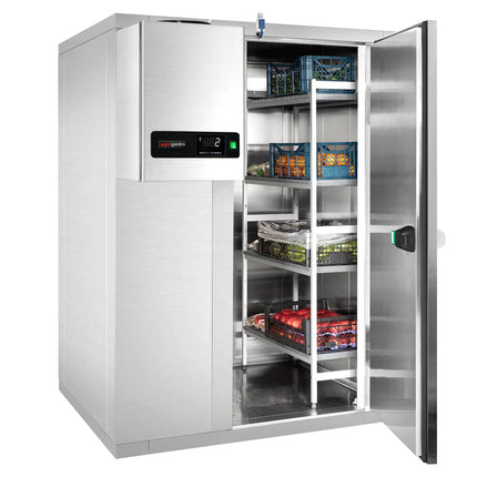GGM Gastro Commercial Walk-In Cold Room - 1200x1200mm - 1,80m³ (1800L) - incl. Integral Refrigeration Unit