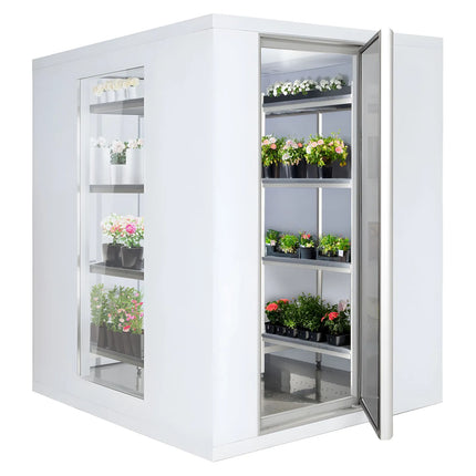 GGM Gastro Commercial Walk-In Cold Room - 1200x1500mm - 2,60m³ (2600L) - with 3 glass sides