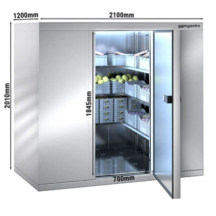 GGM Gastro Commercial Walk-In Cold Room - 2100x1200mm - 3,70m³ (3700L)