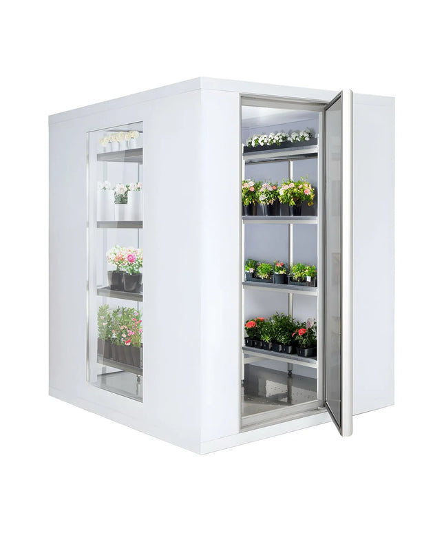 GGM Gastro Commercial Walk-In Cold Room - 2100x1500mm - 4,80m³ (4800L) - with 3 glass sides
