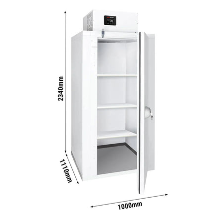 GGM Gastro Commercial Walk-In Freezer Room - 1000x1110mm - 1,00m³ (1000L) - incl. Integral Freezer Unit