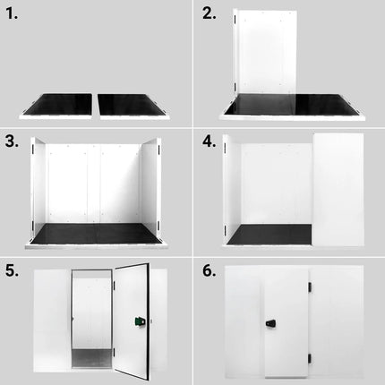 GGM Gastro Commercial Walk-In Freezer Room - 1200x1500mm - 2,20m³ (2200L)
