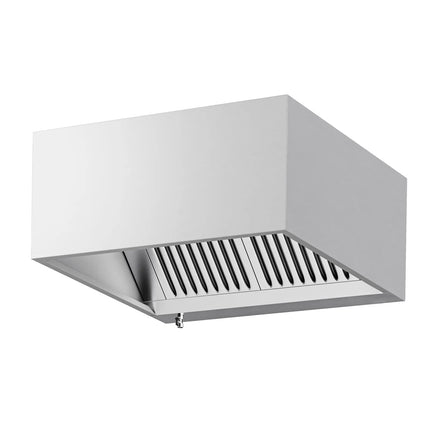 GGM Gastro Commercial Wall-Mounted Extractor Hood – 1000mm – with Baffle Filters & Lighting