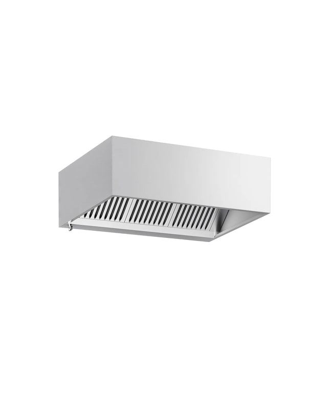 GGM Gastro Commercial Wall-Mounted Extractor Hood – 1400mm – with Baffle Filters & Lighting