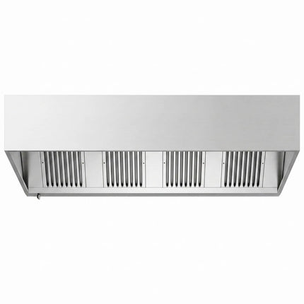 GGM Gastro Commercial Wall-Mounted Extractor Hood – 2400mm – with Baffle Filters & LED Lighting