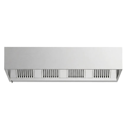 GGM Gastro Commercial Wall-Mounted Extractor Hood – 2400mm – with Baffle Filters & Lighting