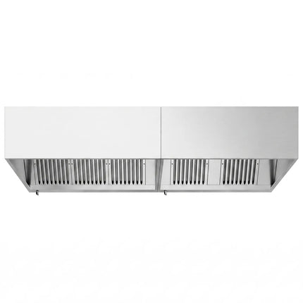 GGM Gastro Commercial Wall-Mounted Extractor Hood – 2600mm – with Baffle Filters & LED Lighting