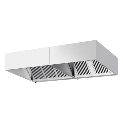 GGM Gastro Commercial Wall-Mounted Extractor Hood – 2600mm – with Baffle Filters & LED Lighting
