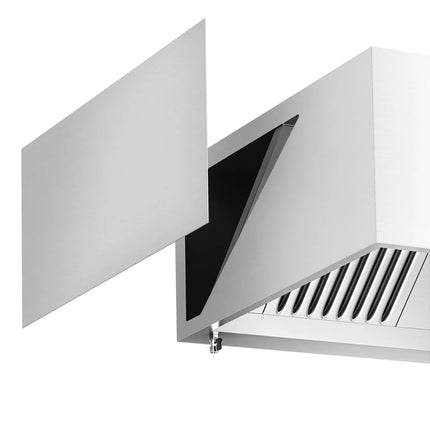GGM Gastro Commercial Wall-Mounted Extractor Hood – 2600mm – with Baffle Filters & LED Lighting