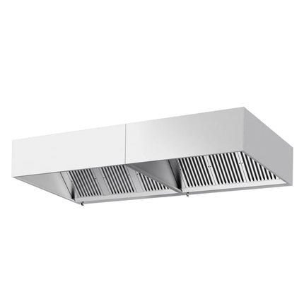 GGM Gastro Commercial Wall-Mounted Extractor Hood – 3000mm – with Baffle Filters & Lighting
