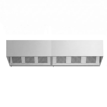 GGM Gastro Commercial Wall-Mounted Extractor Hood – 3400mm – with Baffle Filters & Lighting
