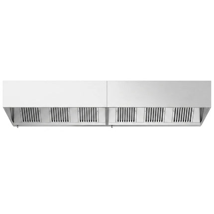 GGM Gastro Commercial Wall-Mounted Extractor Hood – 3800mm – with Baffle Filters & Lighting