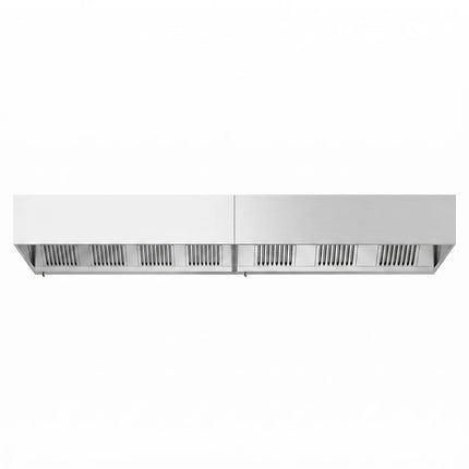 GGM Gastro Commercial Wall-Mounted Extractor Hood – 4200mm – with Baffle Filters & Lighting