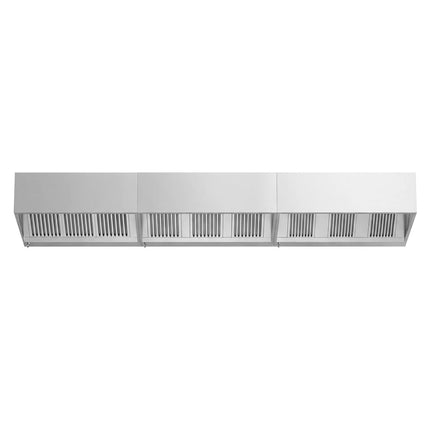 GGM Gastro Commercial Wall-Mounted Extractor Hood – 5000mm – with Baffle Filters & LED Lighting
