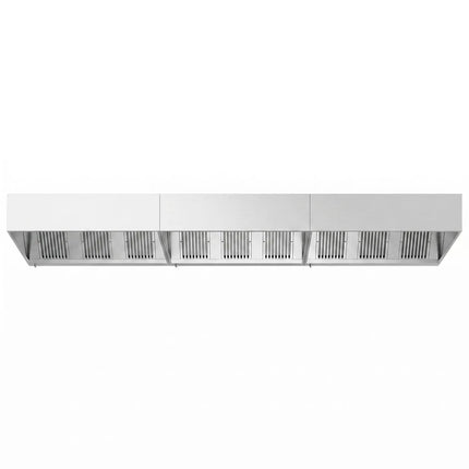 GGM Gastro Commercial Wall-Mounted Extractor Hood – 5600mm – with Baffle Filters & Lighting